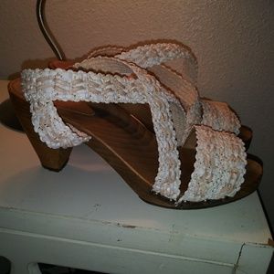 Dansko wrap around heels